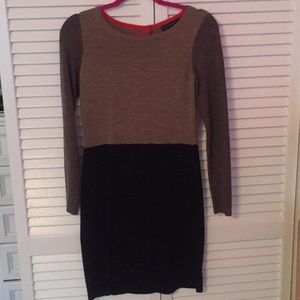 The Limited sweater dress with buttons down back!